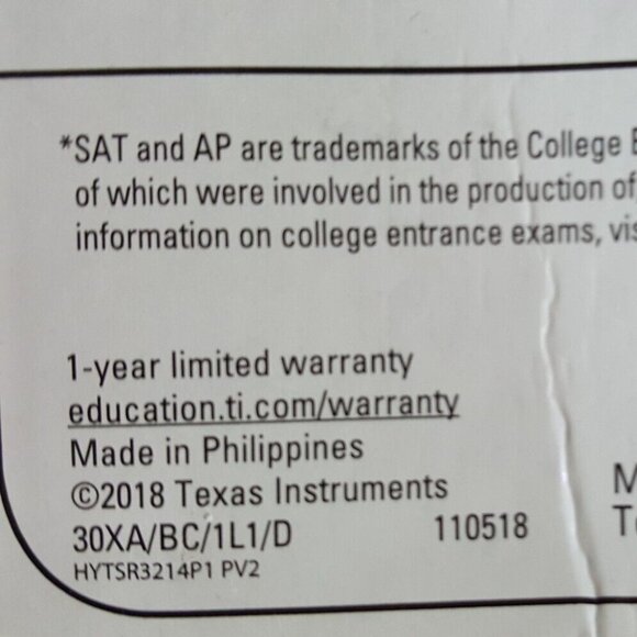 Texas Instruments TI-30Xa Scientific Calculator General Math Science Algebra New - Picture 4 of 6